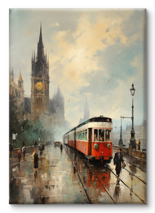 Westminster Tram by Vintage London