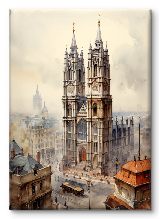 Westminster Abbey by Vintage London