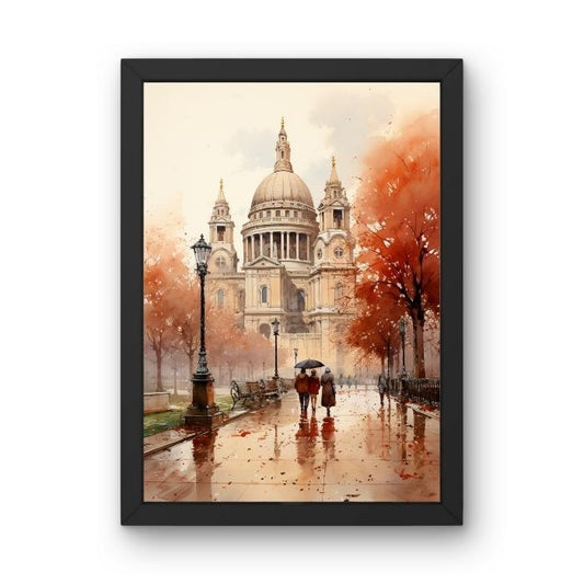 St Pauls Cathedral  by Vintage London - TravelArty