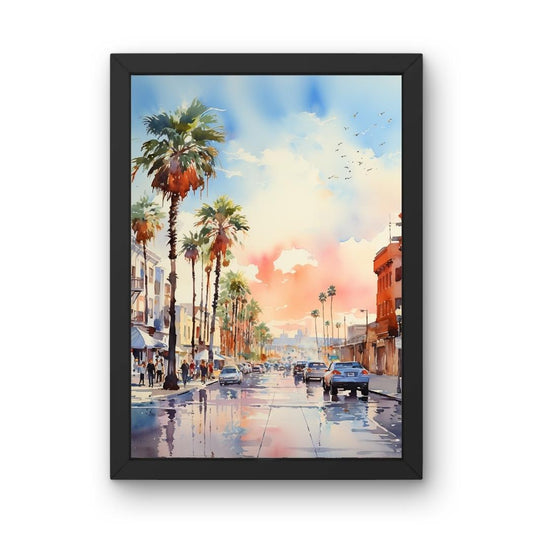 Venice Beach Boardwalk by Californian Kaleidoscope - Travel Arty