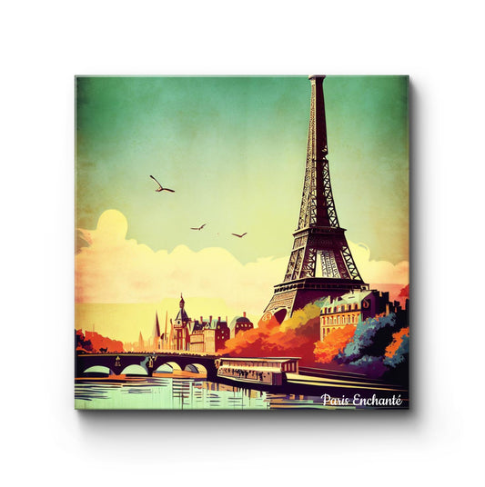 Good Evening Eiffel by Paris Enchanté (Framed Art Print)