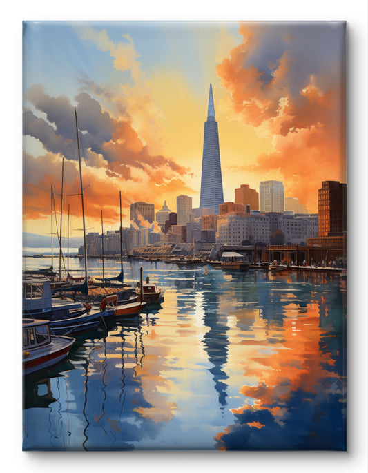 San Francisco Skyline by Californian Kaleidoscope