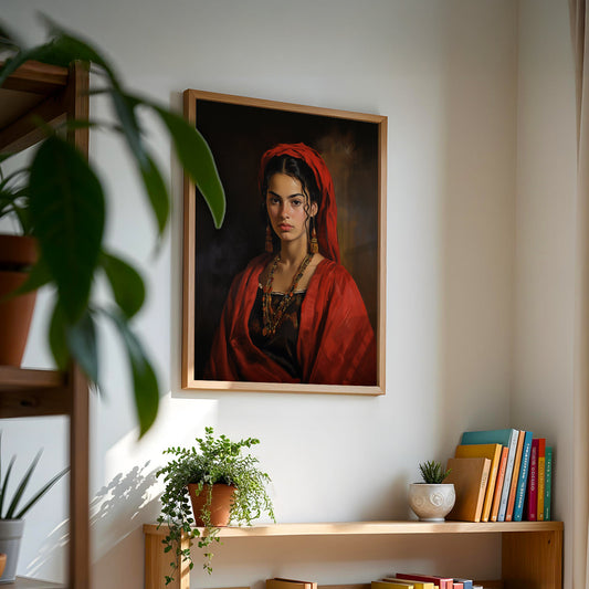 Turkish Artwork in a Lifestyle Setting