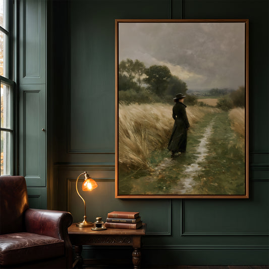 Canvas Art in a Lifestyle Setting