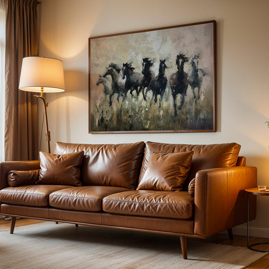 Indian Artwork in a Lifestyle Setting