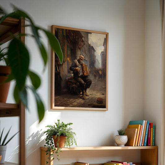 Turkish Artwork in a Lifestyle Setting