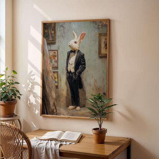 Canvas Art in a Lifestyle Setting