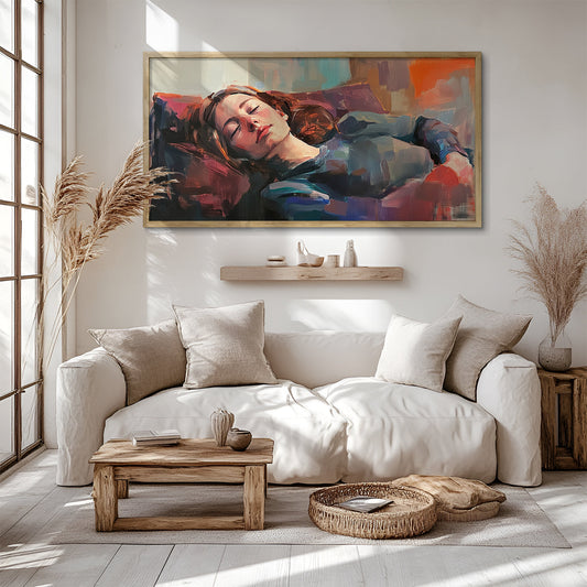 Modern Art in a Lifestyle Setting