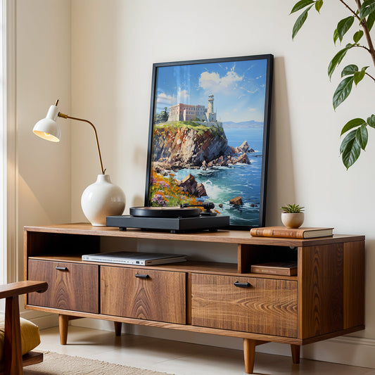 California Artwork in a Lifestyle Setting