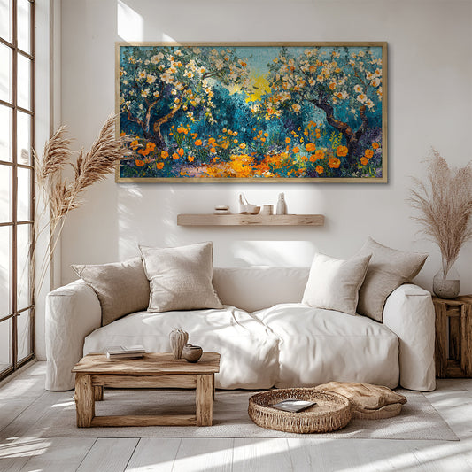 Modern Art in a Lifestyle Setting