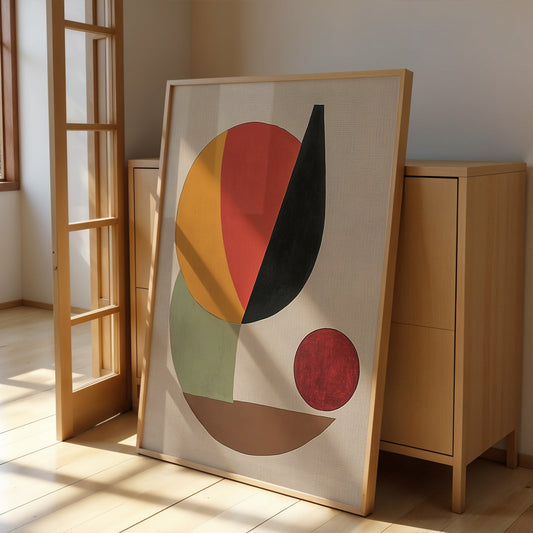 Abstract Painting for Home Amber Void by NYC Abstract