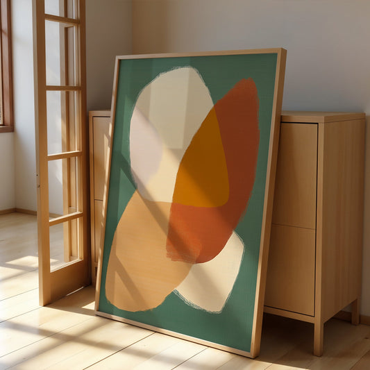 Abstract Painting for Home Ambition To Be A Flower by NYC Abstract