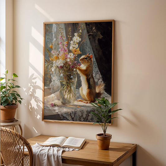 Canvas Art in a Lifestyle Setting