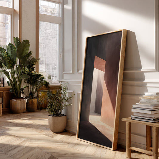 Indian Artwork in a Lifestyle Setting