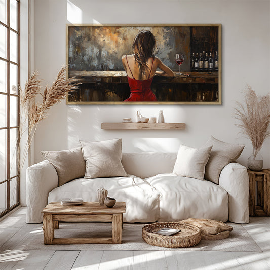 Modern Art in a Lifestyle Setting