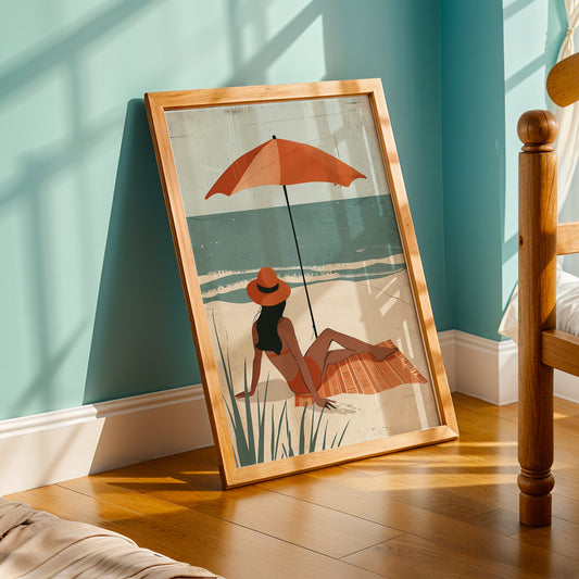 Praha Bohemian Artwork in a Lifestyle Setting