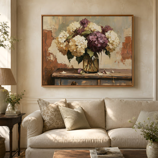 Canvas Art in a Lifestyle Setting