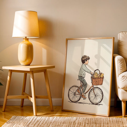 Minimalist Artwork in a Lifestyle Setting