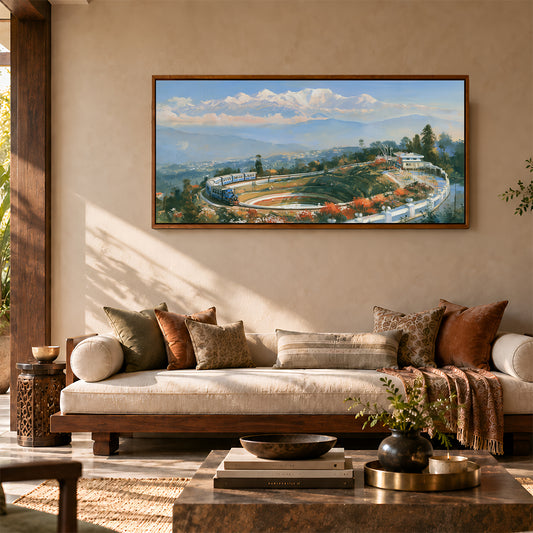 Indian Artwork in a Lifestyle Setting