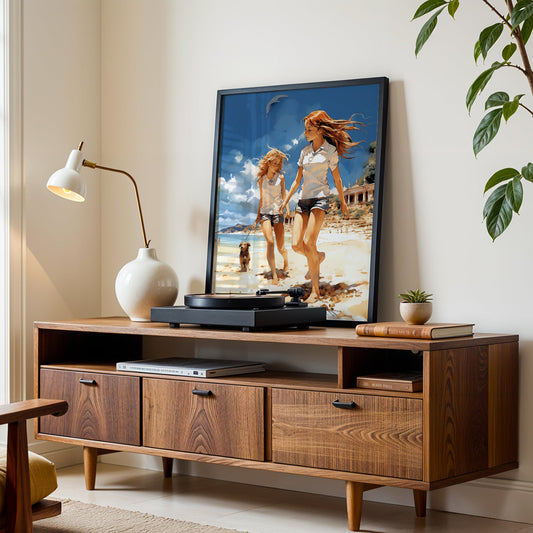 California Artwork in a Lifestyle Setting