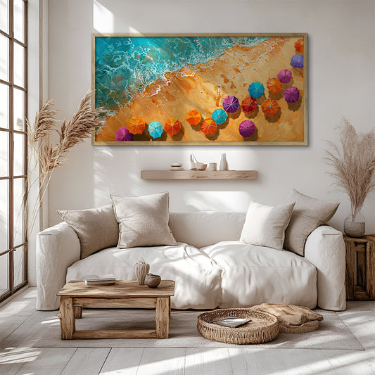 Modern Art in a Lifestyle Setting