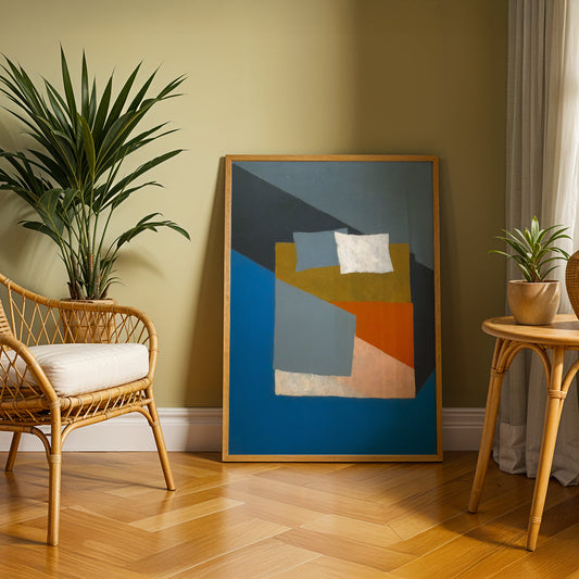Canvas Art in a Lifestyle Setting
