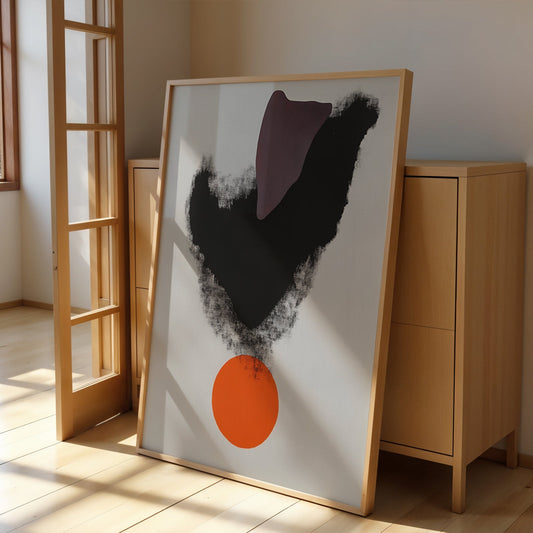 Abstract Painting for Home Before Rain by NYC Abstract