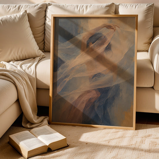 Canvas Art in a Lifestyle Setting