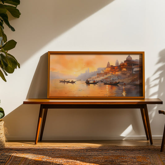 Indian Artwork in a Lifestyle Setting