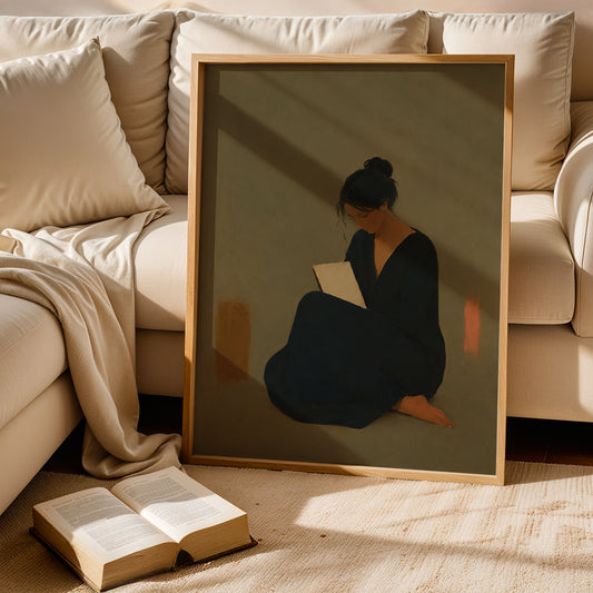 Canvas Art in a Lifestyle Setting