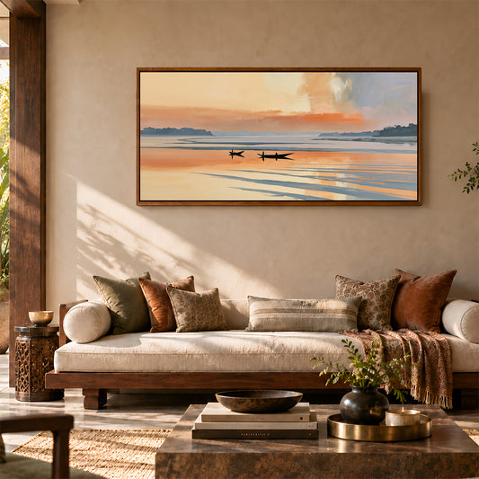 Indian Artwork in a Lifestyle Setting