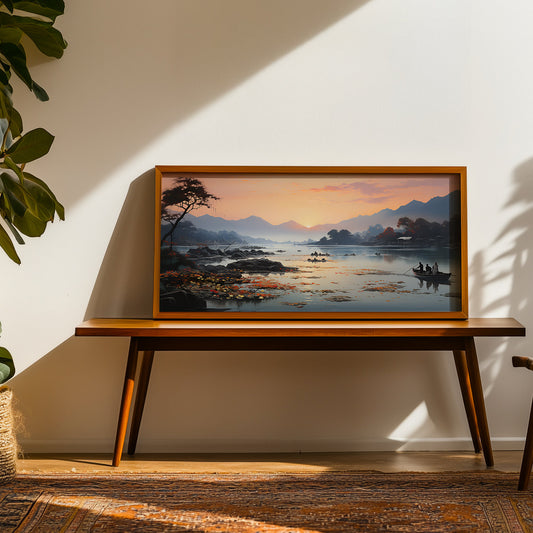 Indian Artwork in a Lifestyle Setting