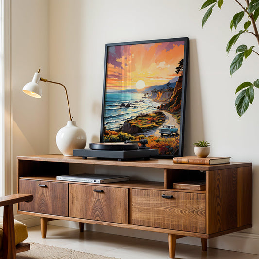 California Artwork in a Lifestyle Setting