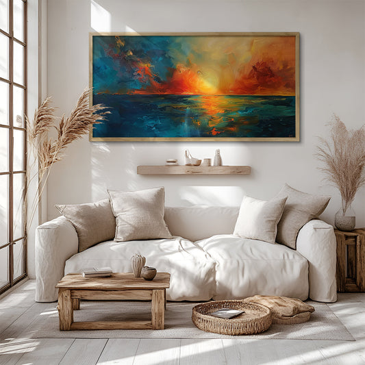 Modern Art in a Lifestyle Setting