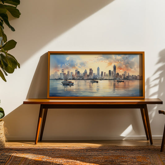 Indian Artwork in a Lifestyle Setting