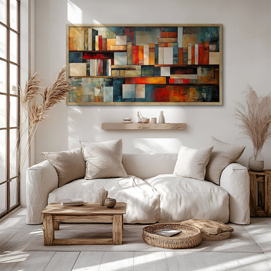 Modern Art in a Lifestyle Setting