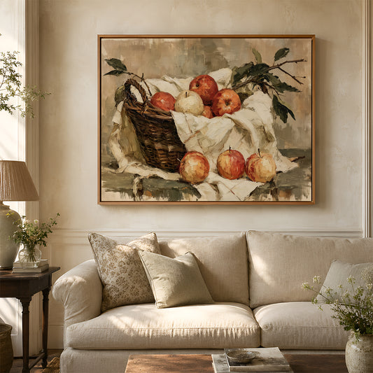 Canvas Art in a Lifestyle Setting