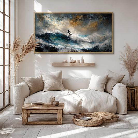 Modern Art in a Lifestyle Setting