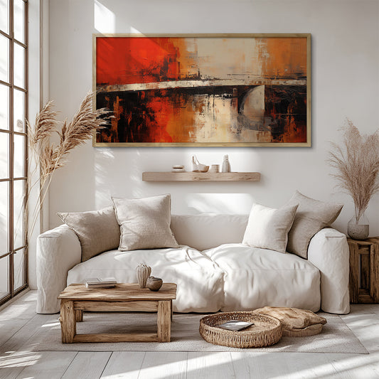 Modern Art in a Lifestyle Setting