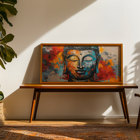 Indian Artwork in a Lifestyle Setting