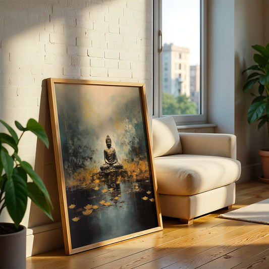 Indian Artwork in a Lifestyle Setting