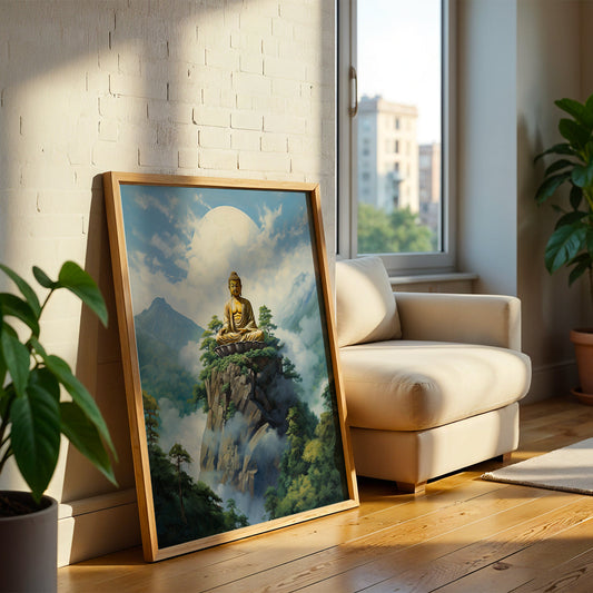 Indian Artwork in a Lifestyle Setting