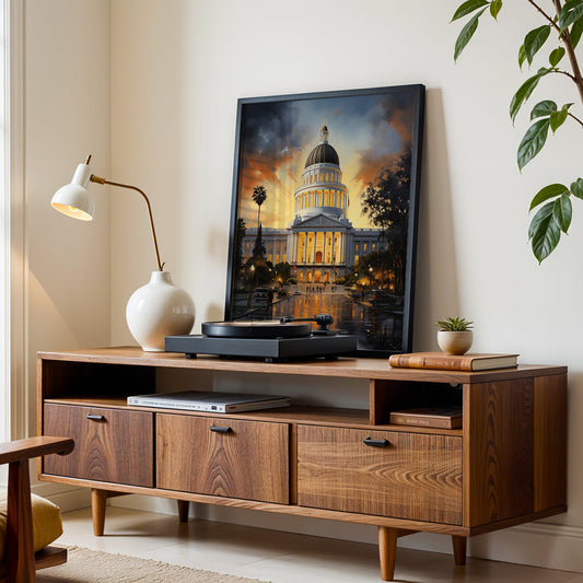 California Artwork in a Lifestyle Setting