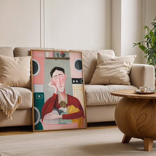 Canvas Art in a Lifestyle Setting
