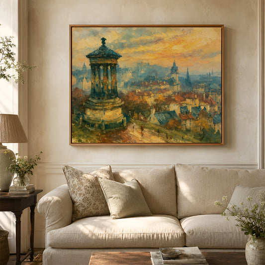 Canvas Art in a Lifestyle Setting