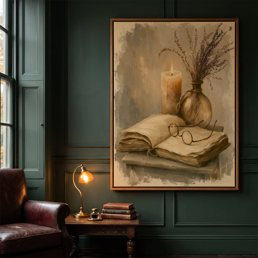 Canvas Art in a Lifestyle Setting