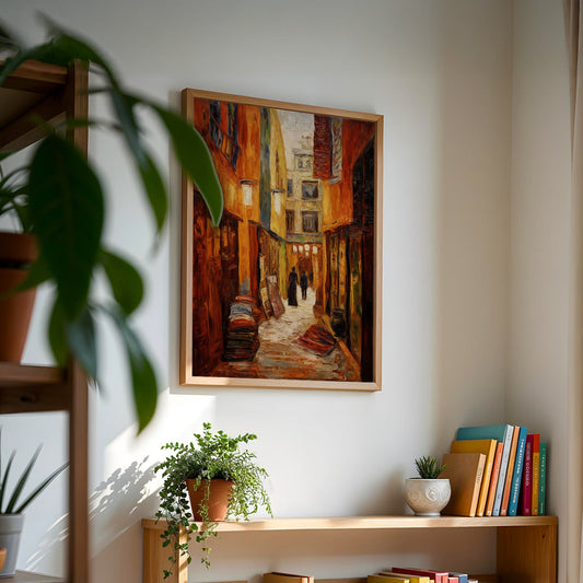 Turkish Artwork in a Lifestyle Setting