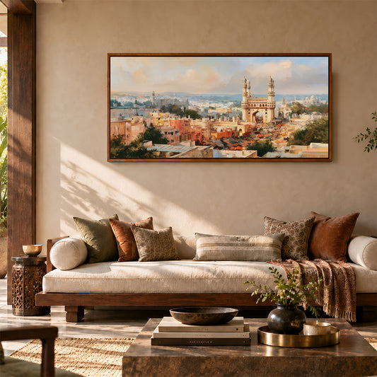 Indian Artwork in a Lifestyle Setting