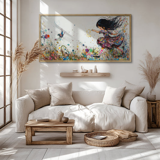 Modern Art in a Lifestyle Setting