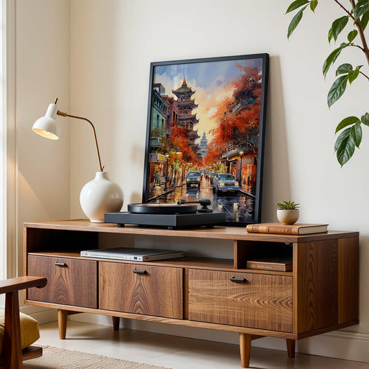 California Artwork in a Lifestyle Setting